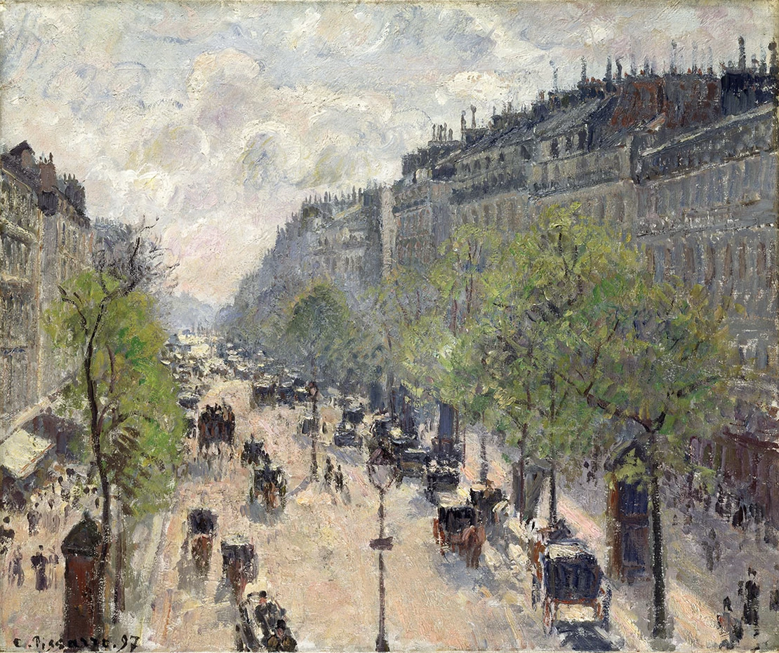 Boulevard Montmartre, primavera - Museo Langmatt